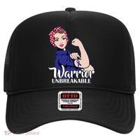 Colon Cancer Unbreakable Warrior Hat thumb 0
