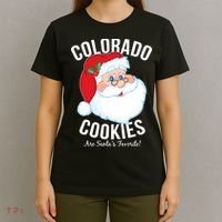 Colorado Cookies Are Santa's Favorite T-Shirt thumb 4