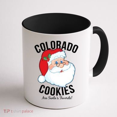 Colorado Cookies Are Santa's Favorite Coffee Mug back