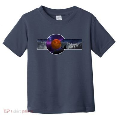 Colorado Flag Retro Mountains Wilderness Toddler T-Shirt