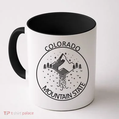 Colorado Mountain State Emblem Coffee Mug