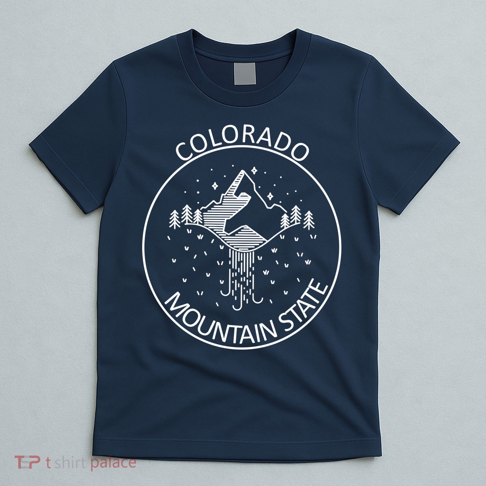 Colorado Mountain State Emblem T-Shirt