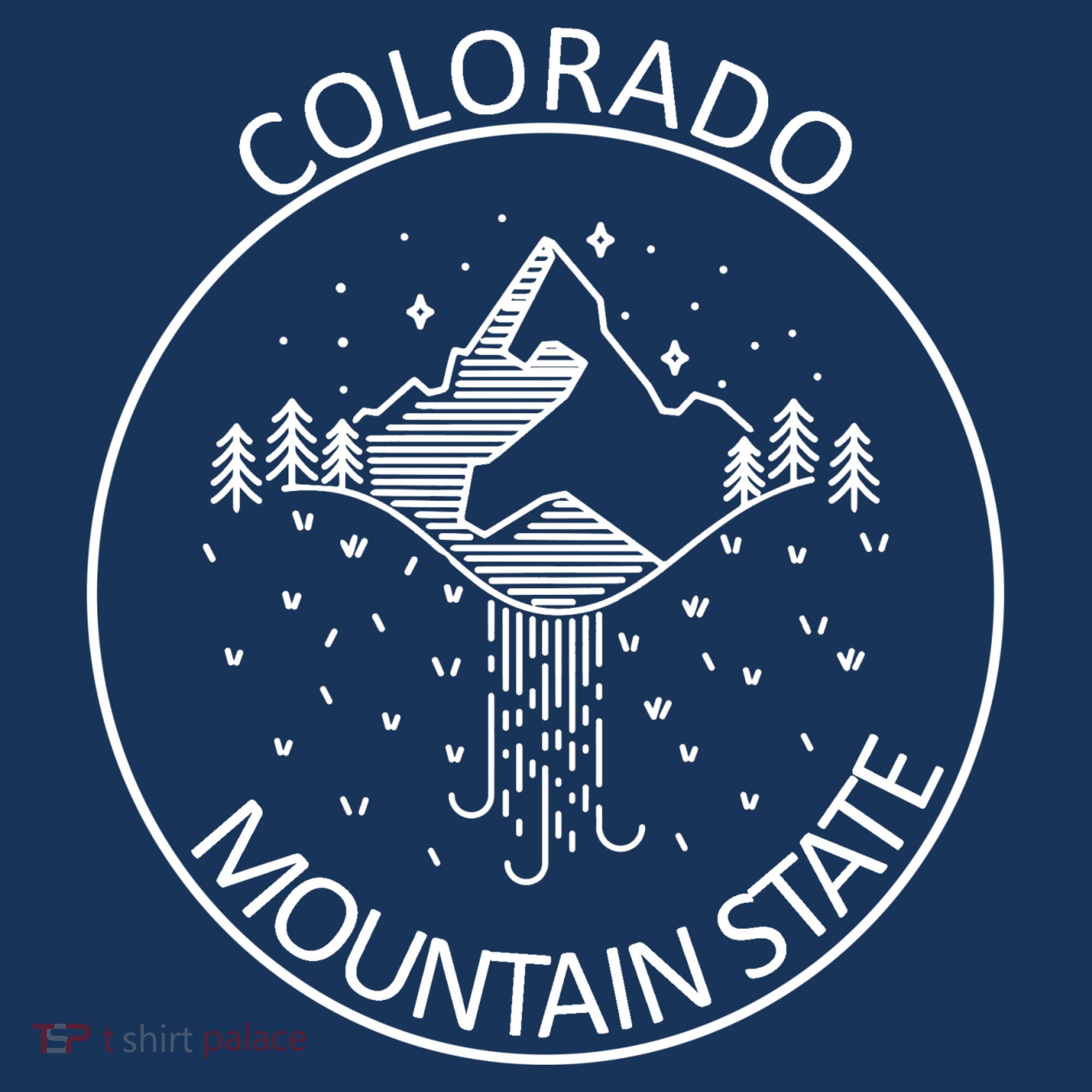Colorado Mountain State Emblem T-Shirt