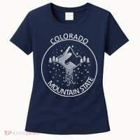 Colorado Mountain State Emblem Women's T-Shirt thumb 0