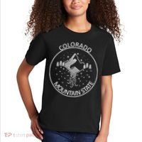 Colorado Mountain State Emblem Kids T-Shirt thumb 2