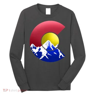 Colorado Mountains Long Sleeve Shirt