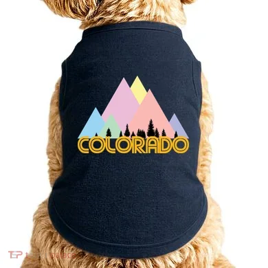 Colorado Mountains Logo Doggie Tank