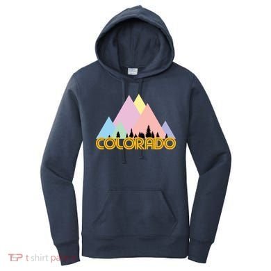 Colorado Mountains Logo Women's Hoodie
