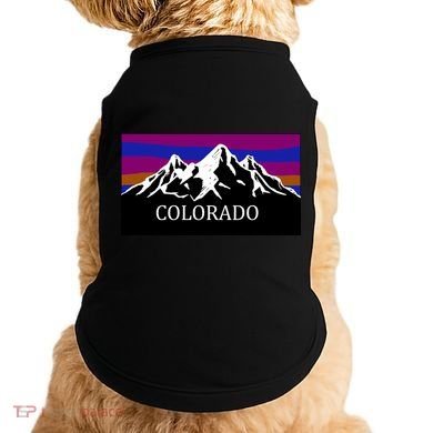 Colorado Mountains Outdoor Flag MCMA Doggie Tank