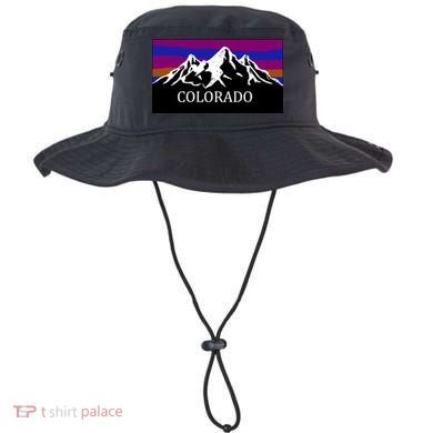 Colorado Mountains Outdoor Flag MCMA Bucket Hat