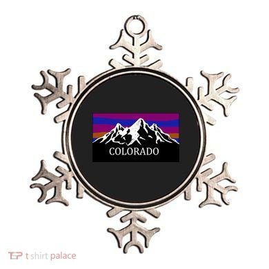 Colorado Mountains Outdoor Flag MCMA Ornament