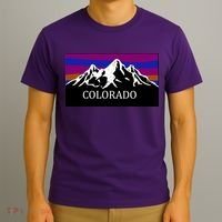 Colorado Mountains Outdoor Flag MCMA T-Shirt thumb 3