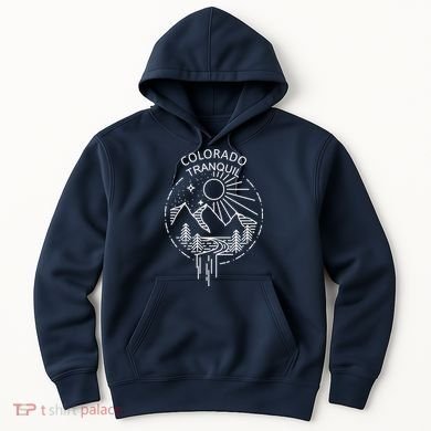 Colorado Tranquil Mountains Hoodie