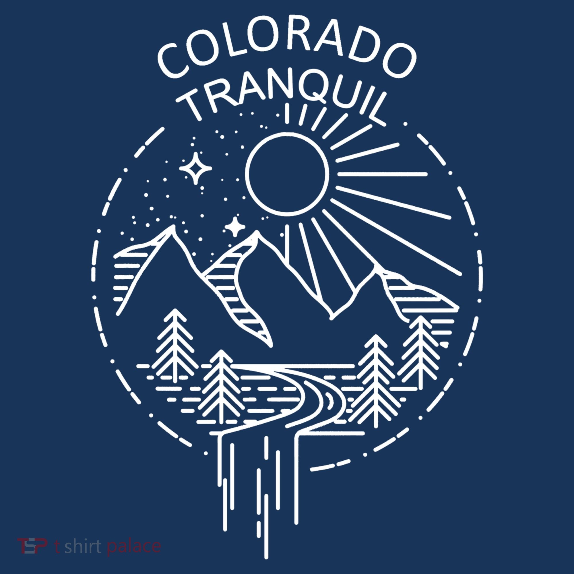 Colorado Tranquil Mountains Tank Top