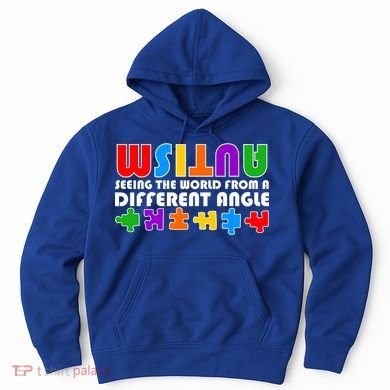 Colorful - Autism Awareness - Seeing The World From A Different Angle Hoodie