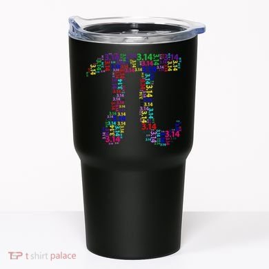 Colorful 3.14 Pi Day Mash-Up Tumbler