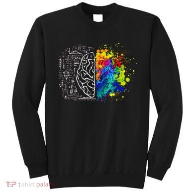Colorful Art and Science Of The Brain Sweatshirt