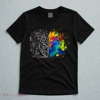 Colorful Art and Science Of The Brain T-Shirt thumb 5