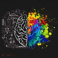 Colorful Art and Science Of The Brain T-Shirt thumb 7