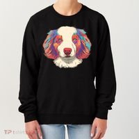 Colorful Australian Shepherd Women's Sweatshirt thumb 0
