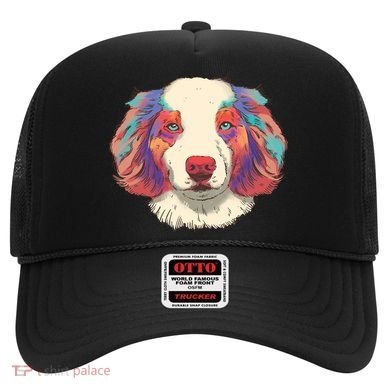 Colorful Australian Shepherd Hat