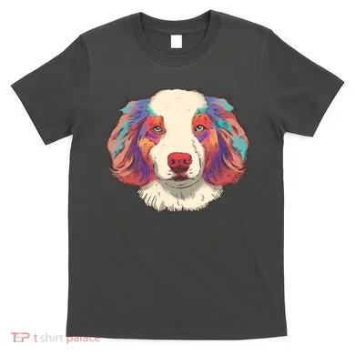 Colorful Australian Shepherd T-Shirt