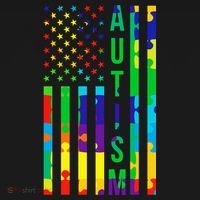 Colorful Autism Puzzle Flag Coaster thumb 2