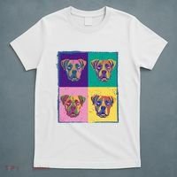 Colorful Boxer Dogs T-Shirt thumb 5