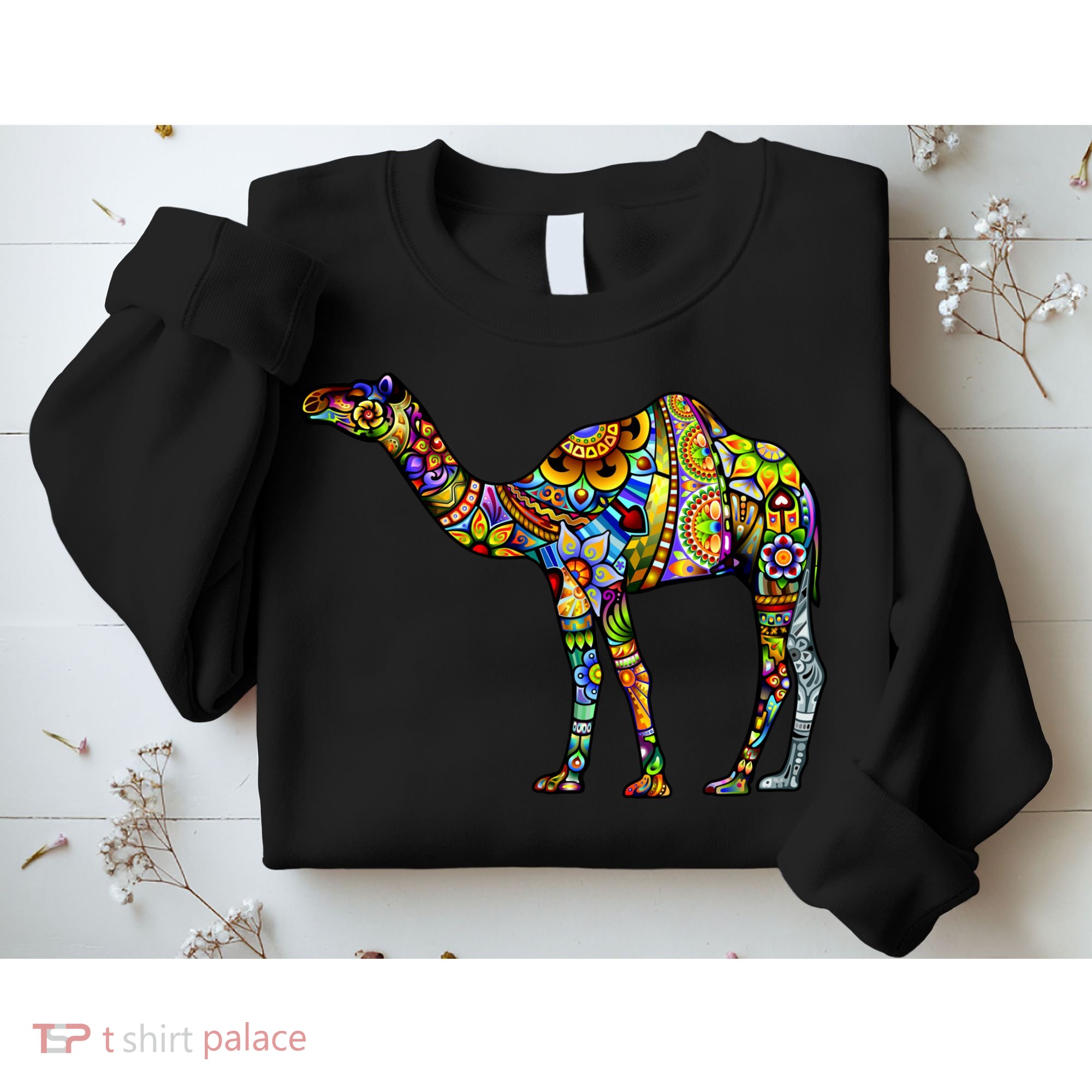 Colorful Camel Sweatshirt