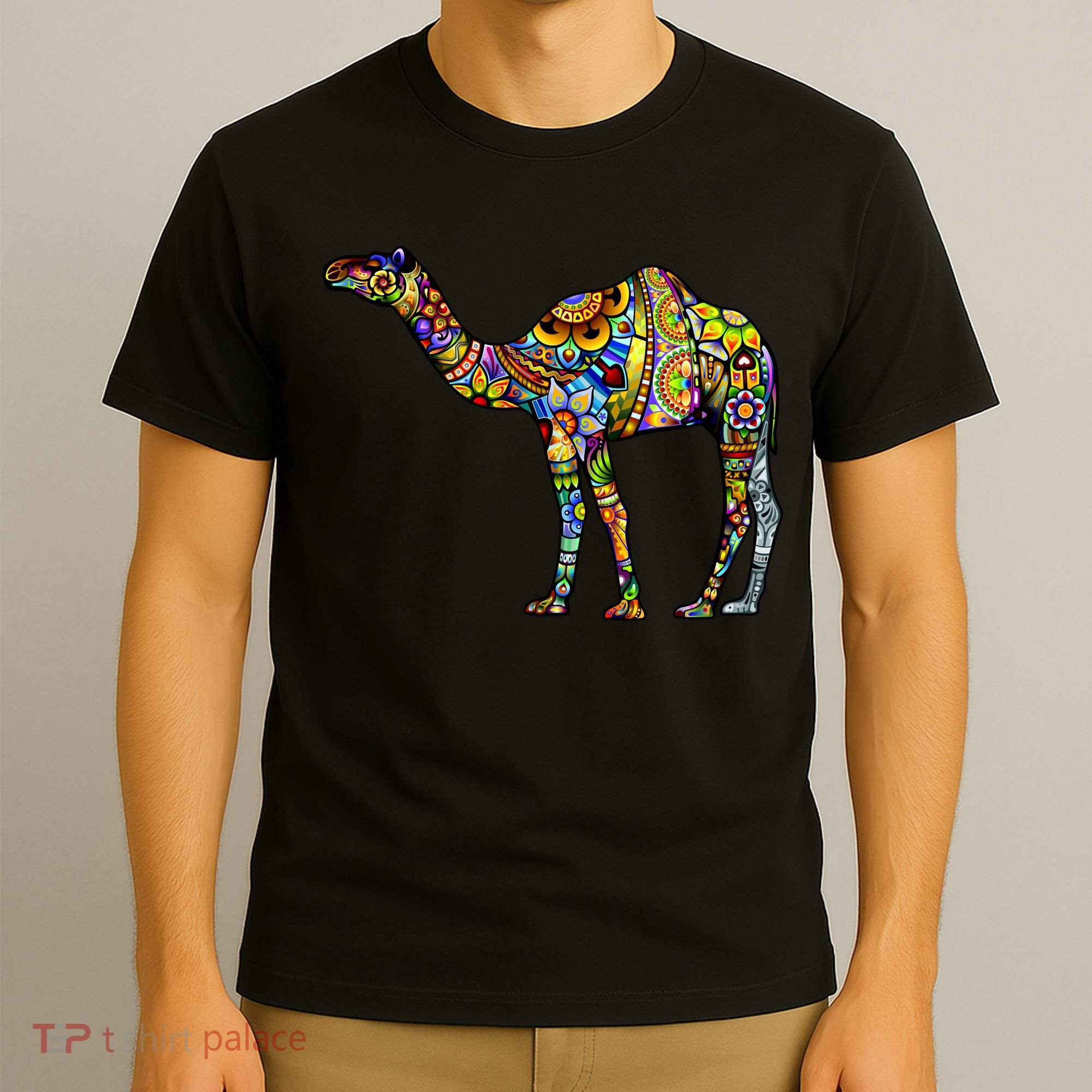 Colorful Camel T-Shirt