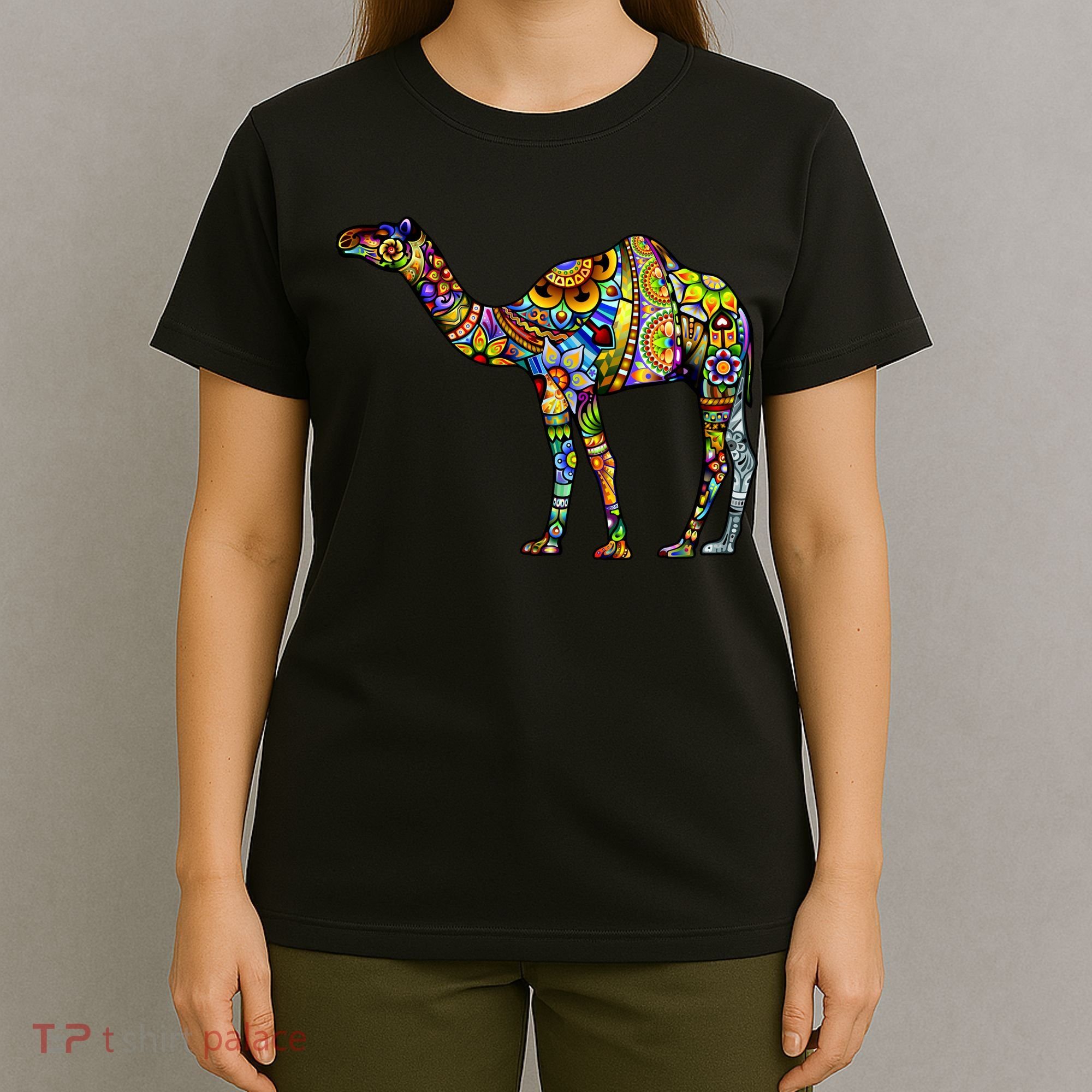 Colorful Camel T-Shirt