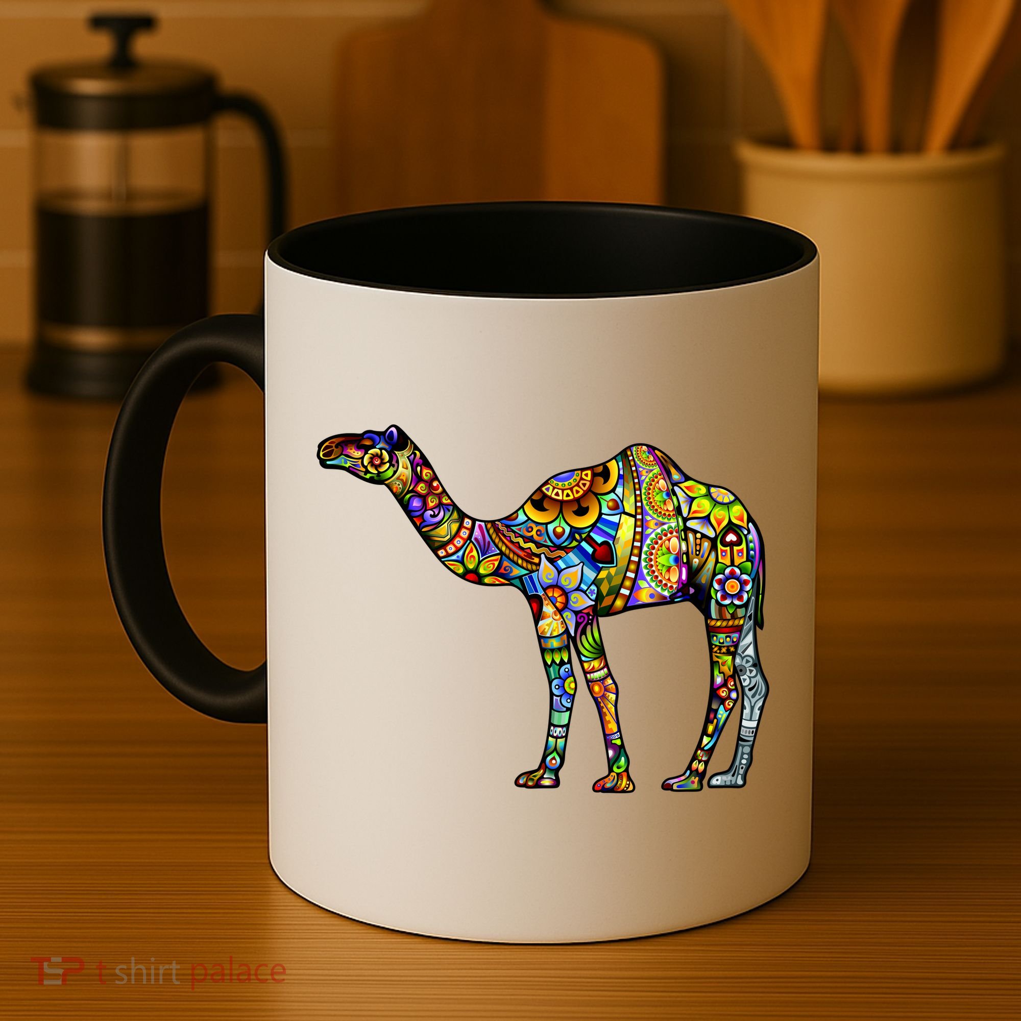 Colorful Camel Coffee Mug