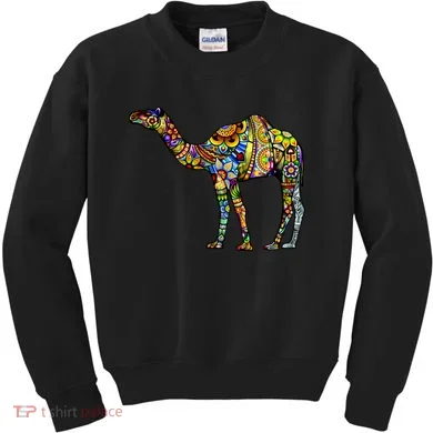 Colorful Camel Kids Sweatshirt