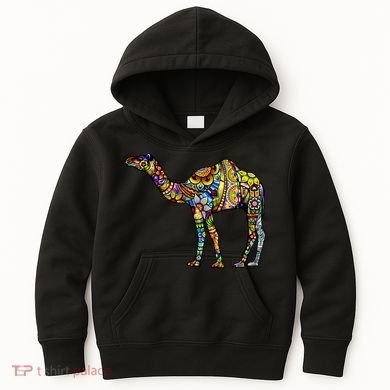 Colorful Camel Kids Hoodie