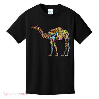 Colorful Camel Kids T-Shirt