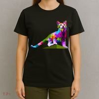 Colorful Curious Kitten T-Shirt thumb 4