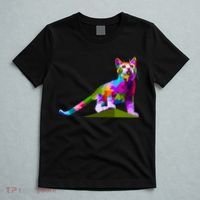 Colorful Curious Kitten T-Shirt thumb 5