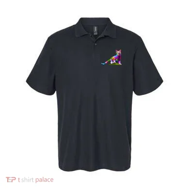 Colorful Curious Kitten Polo