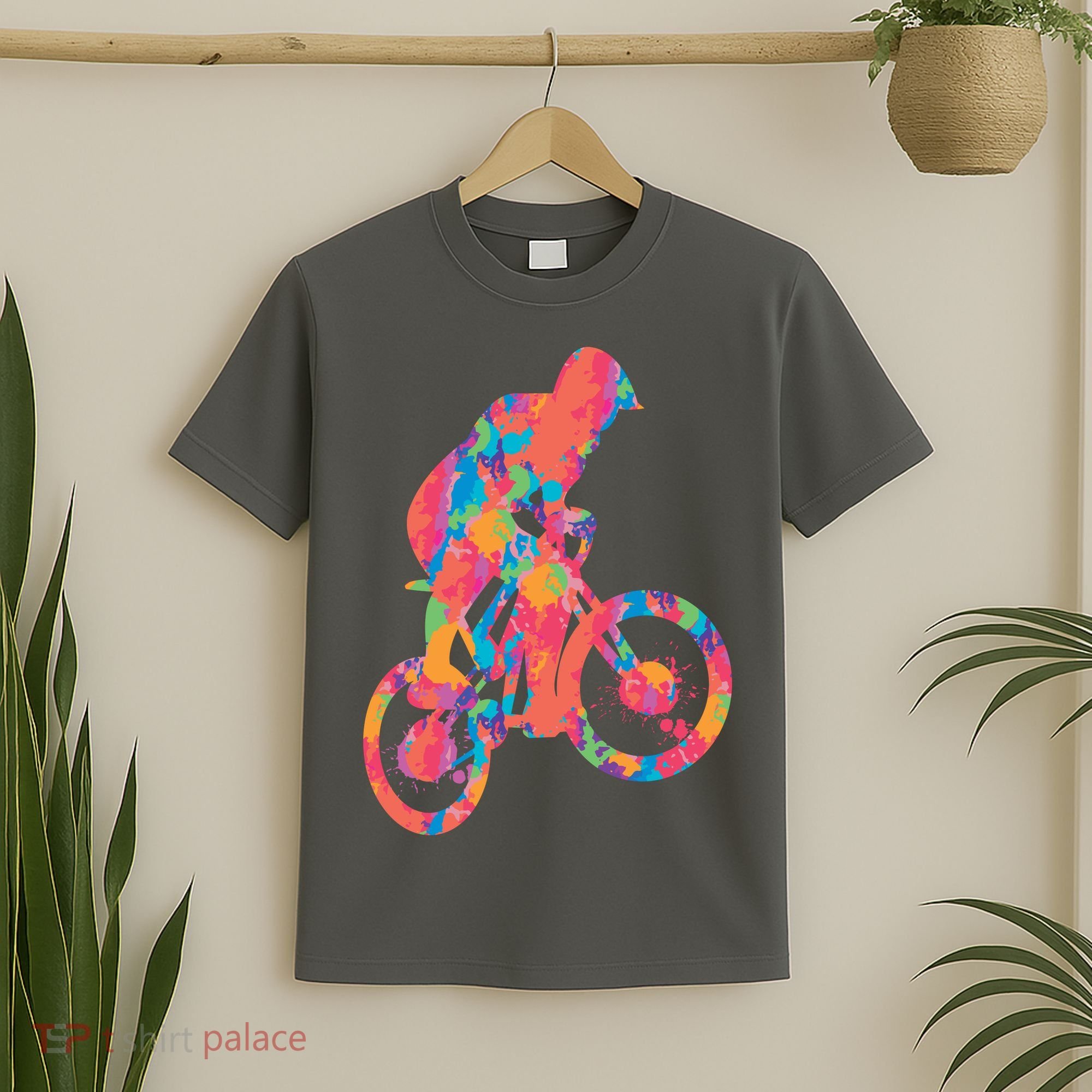 Colorful Cyclist T-Shirt