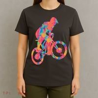 Colorful Cyclist T-Shirt thumb 4