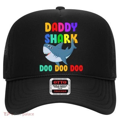 Colorful Daddy Shark Doo Doo Doo Hat