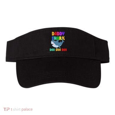 Colorful Daddy Shark Doo Doo Doo Visor