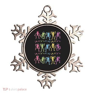 Colorful Dancing Skeletons Headphones Ornament