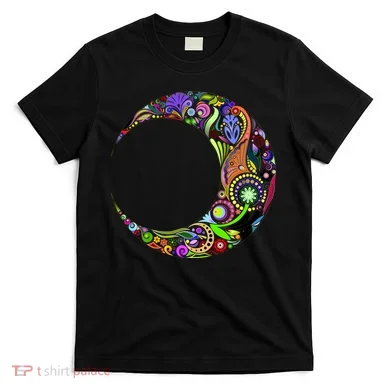 Colorful Demilune Half Moon T-Shirt