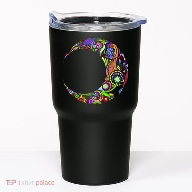 Colorful Demilune Half Moon Tumbler