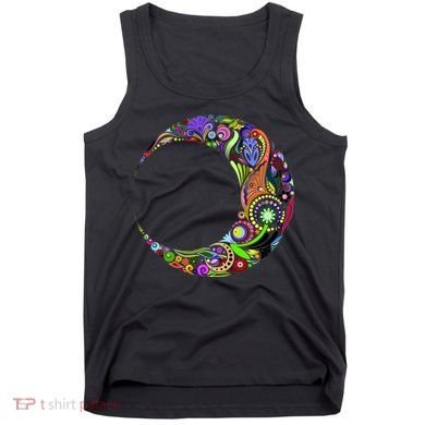Colorful Demilune Half Moon Tank Top