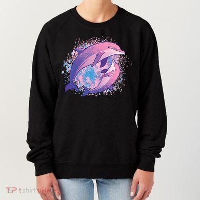 Colorful Dolphin Women's Sweatshirt