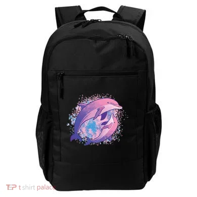 Colorful Dolphin Backpack