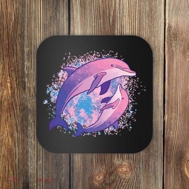 Colorful Dolphin Coaster
