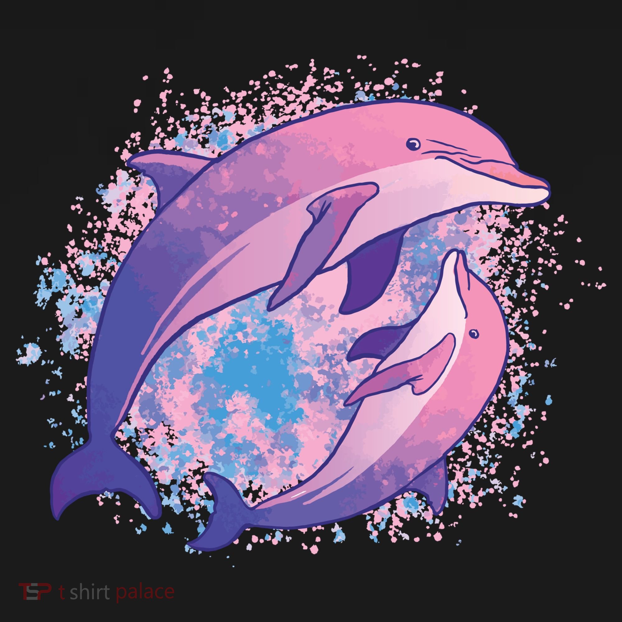 Colorful Dolphin Coaster
